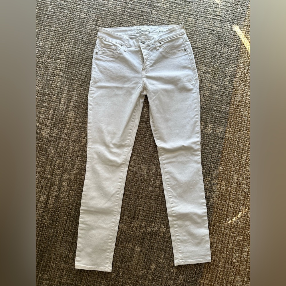 Lucky Brand Lolita Skinny white jeans